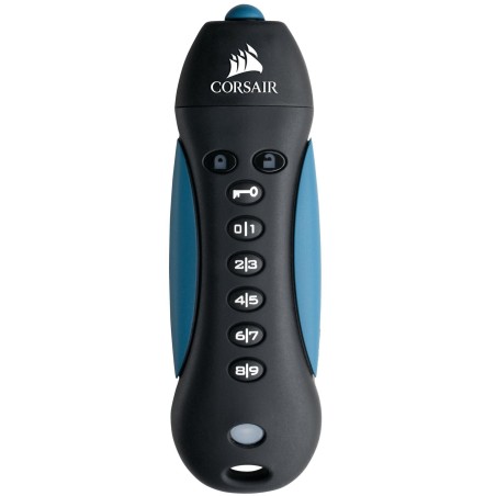 Secure and Encrypted Corsair 64 GB USB 3.0 Padlock 3 - CMFPLA3B-64GB